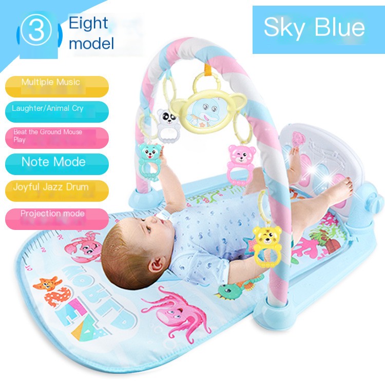 Explosive Baby Pedal Piano Music Fitness Frame Toy