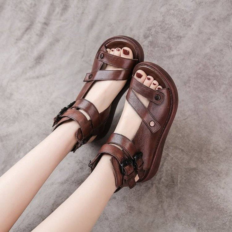 Fish Mouth Beach Shoes for Women - Summer Sandals