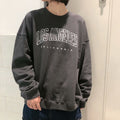 Los Angeles Letter Print Loose Crew Neck Sweatshirt