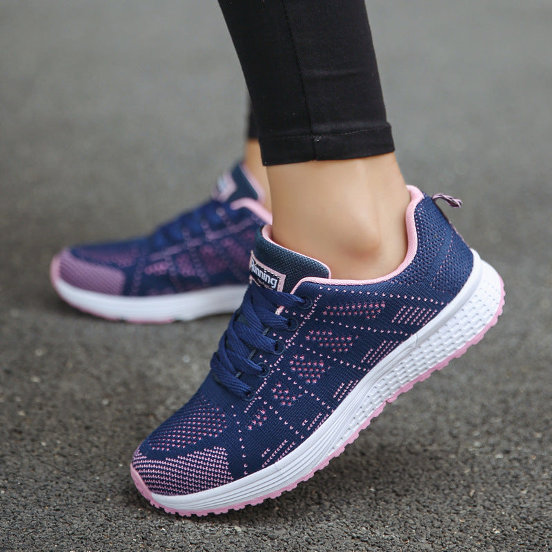 Harajuku Breathable Mesh Casual Running Shoes for Women