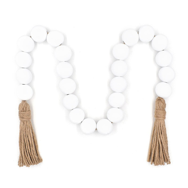 2024 New 40MM Large Bead Decor with Tassels for DIY