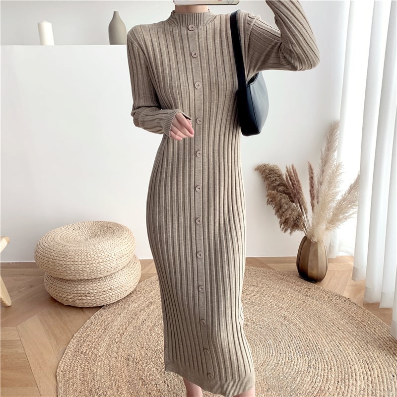 Korean Autumn Winter Knitted Skirt Collection
