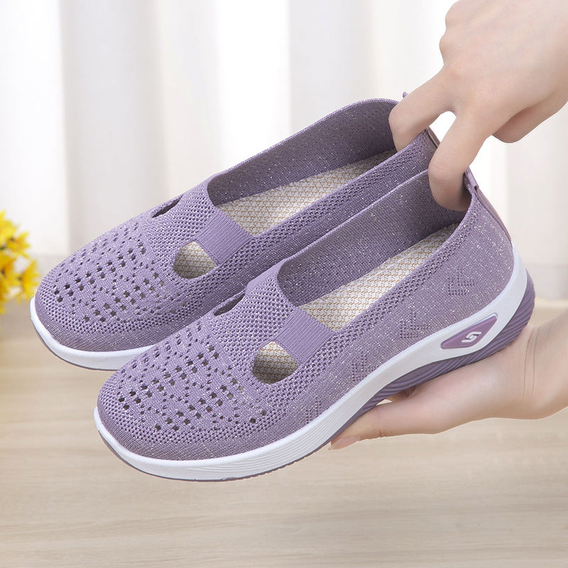 Comfortable Breathable Beijing Cloth Shoes for Women