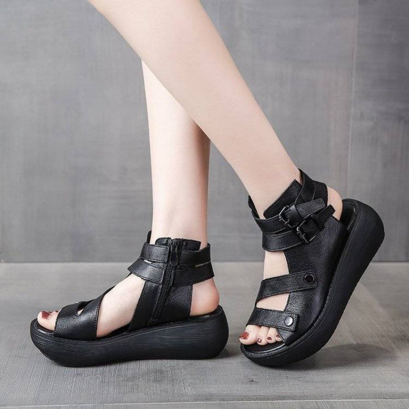 Fish Mouth Beach Shoes for Women - Summer Sandals