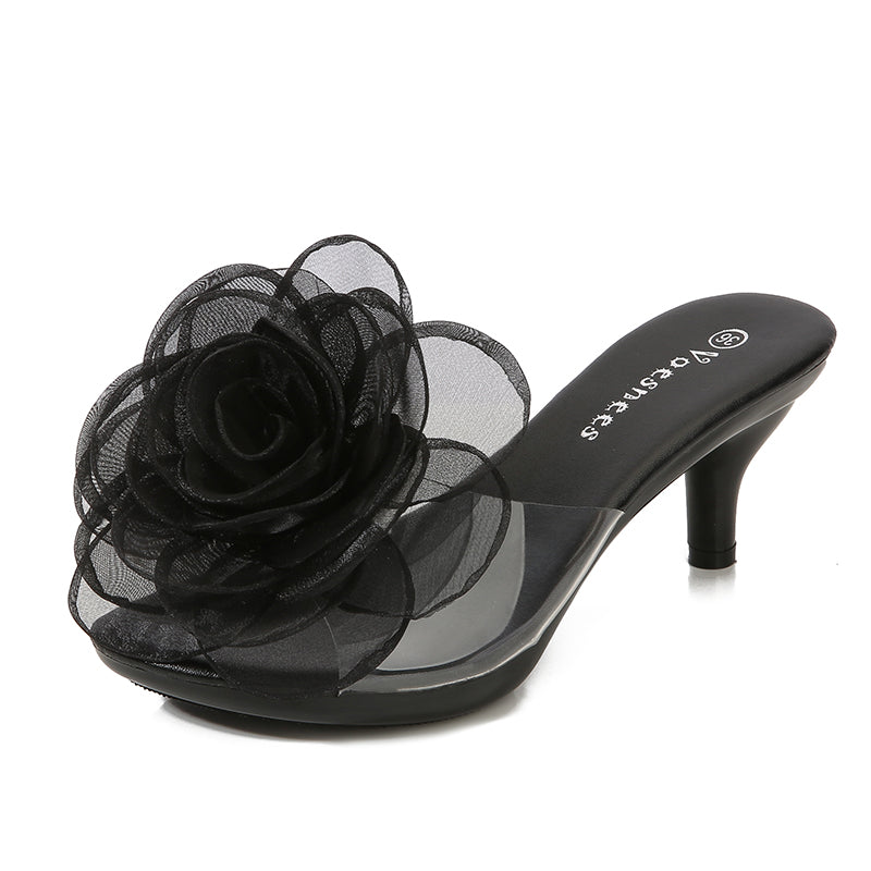Transparent Stiletto High Heel Women's Shoes