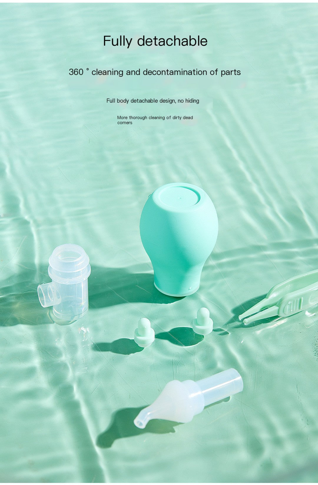 Anti-Reflux Infant Nasal Aspirator