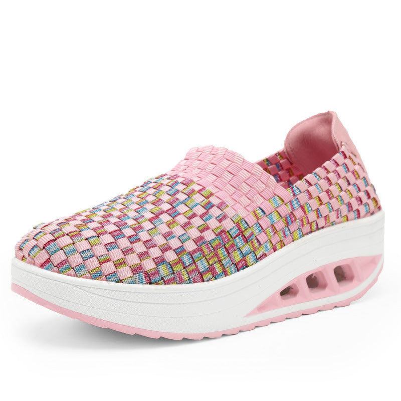 Casual Breathable Canvas Sports Shoes for Women