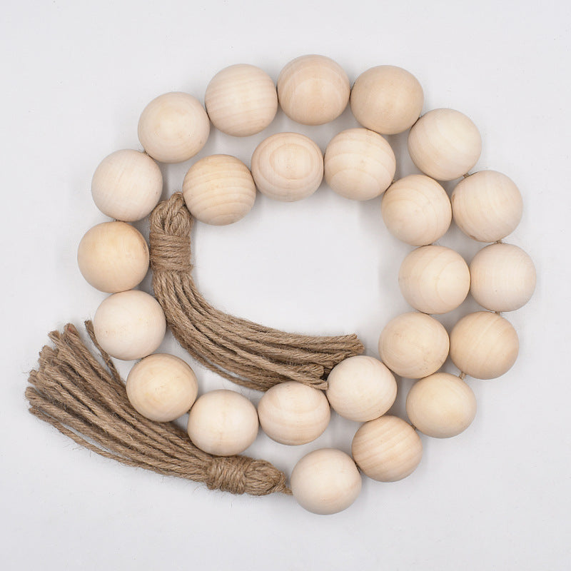 2024 New 40MM Large Bead Decor with Tassels for DIY