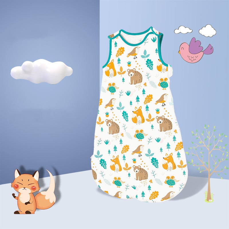 Cotton Baby Vest Sleep Bag for Comfortable Rest