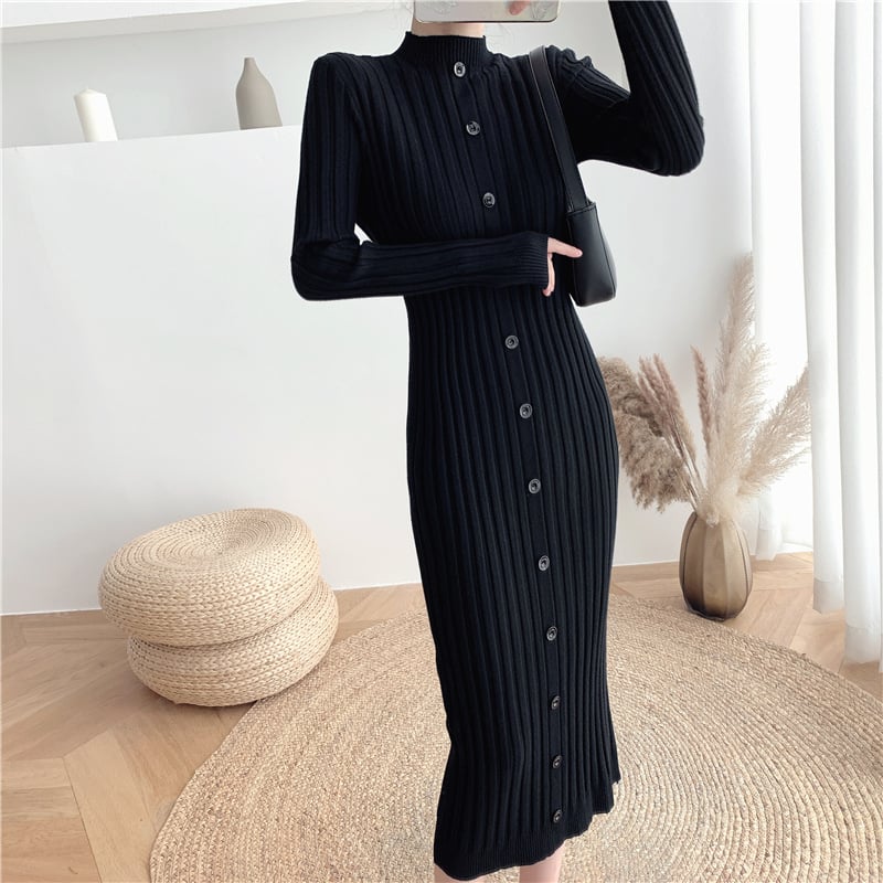 Korean Autumn Winter Knitted Skirt Collection