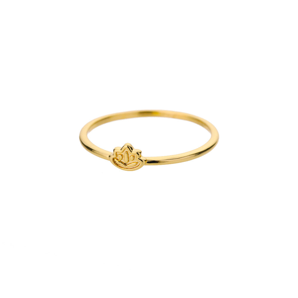 Geometric Heart-Shaped Zircon Open Ring for Women