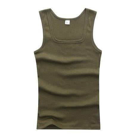 Men's Casual Cotton Vest for Gym Exercise and Comfort