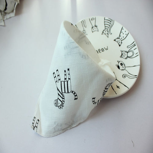 Baby Gauze Bib for Saliva and Drool