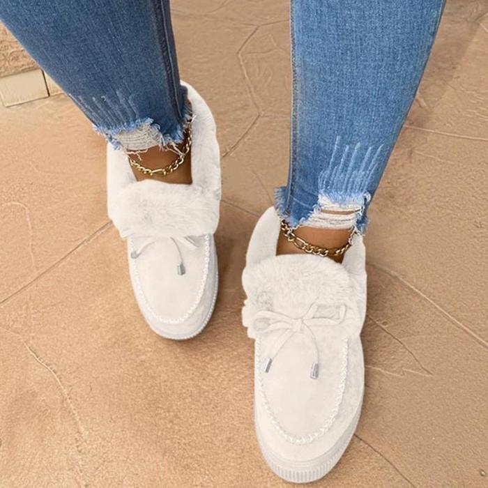 Winter Thick Sole Warm Cotton Shoes for Women