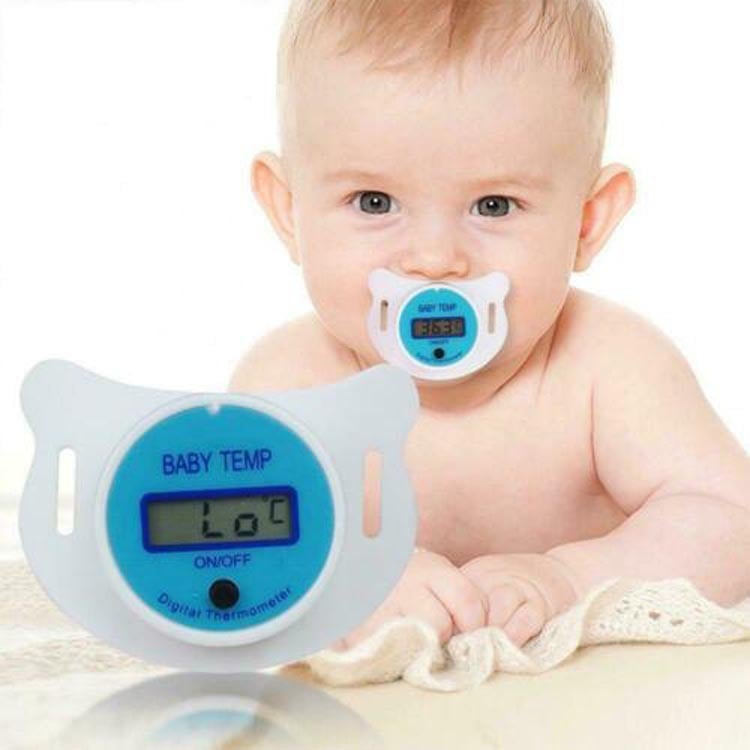 Digital Thermometer with Baby Pacifier Design