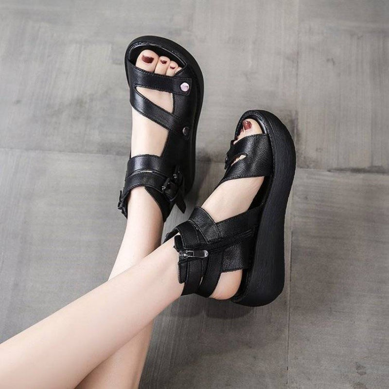 Fish Mouth Beach Shoes for Women - Summer Sandals