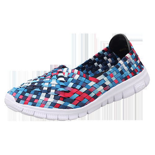 Breathable Woven Summer Shoes for Women (Size 42)