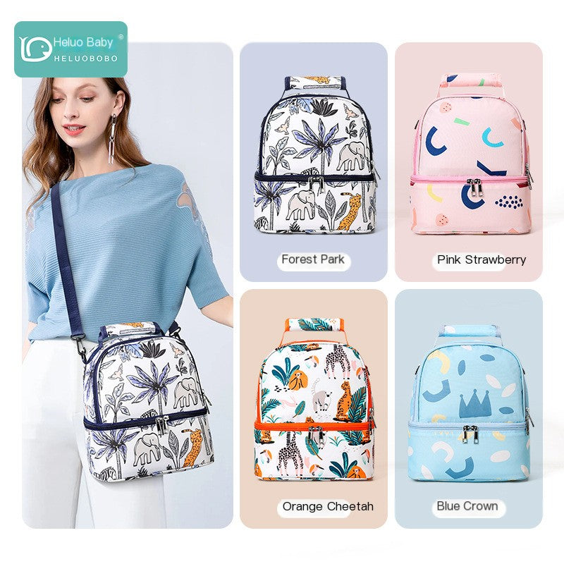 Double Layer Insulated Breast Milk Storage Bag