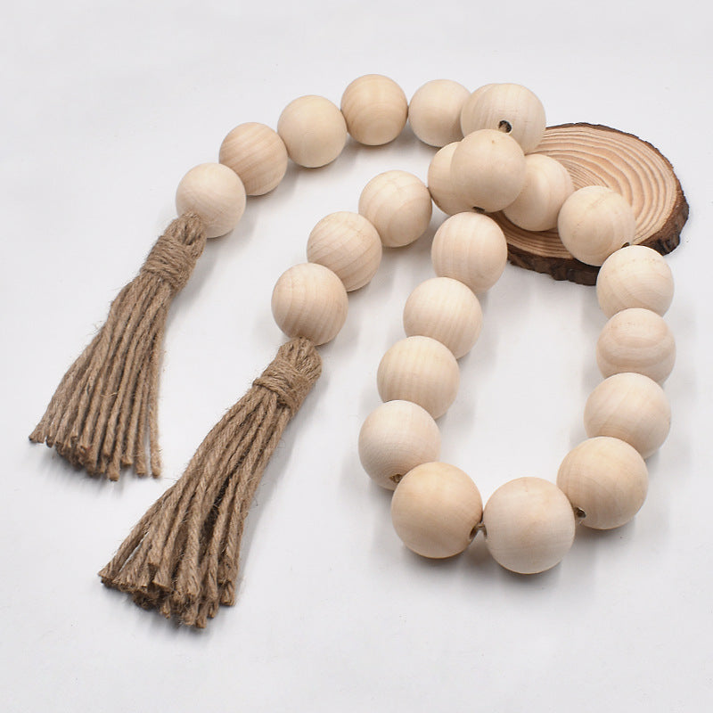 2024 New 40MM Large Bead Decor with Tassels for DIY