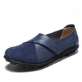 Genuine Leather Slip-On Casual Shoes for Women
