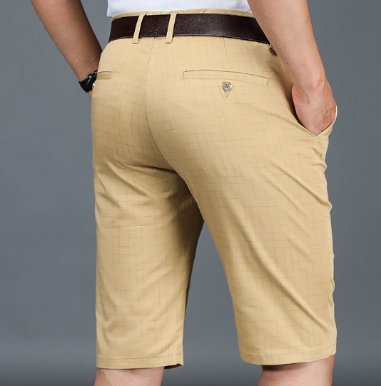 High-Waisted Loose-Fitting Straight-Leg Trousers