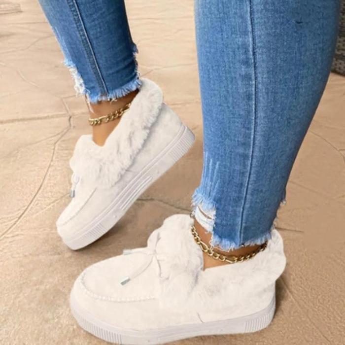 Winter Thick Sole Warm Cotton Shoes for Women