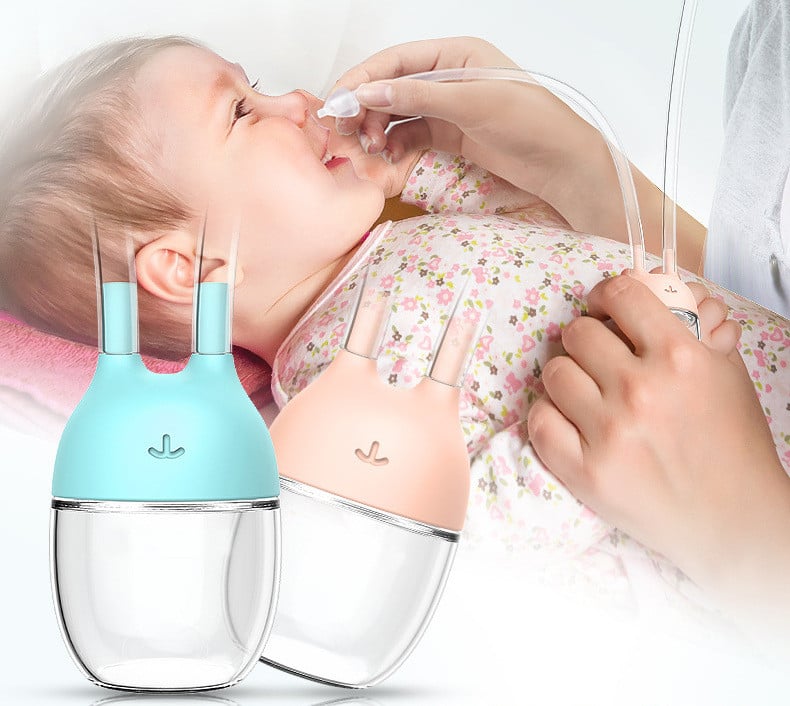 Baby Safe Nose Cleaner Vacuum Suction Aspirator Tool