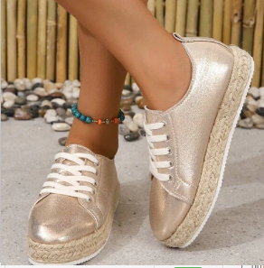 WOLFF Orthopedic Metallic Shoes for Women (One Pair)