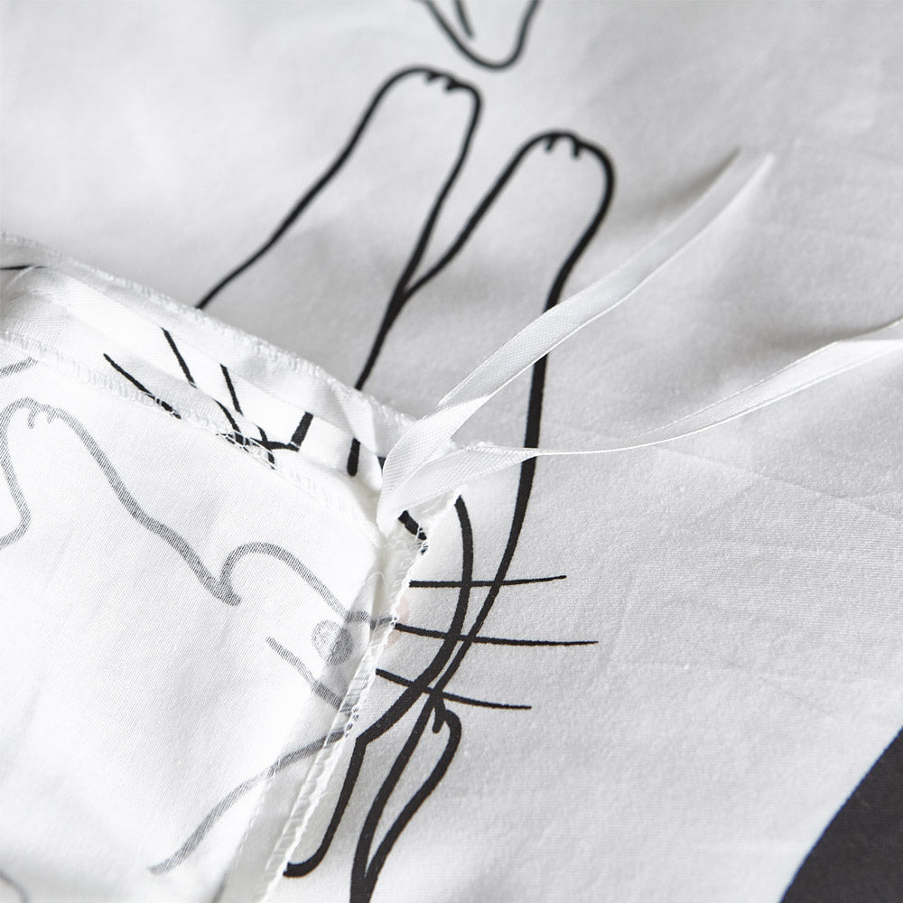 Pure Cotton Bed Linen Set - 3 and 4 Piece Options