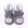 Knitted Fleece Baby Shoes, Toddler Booties, Kids Shoes