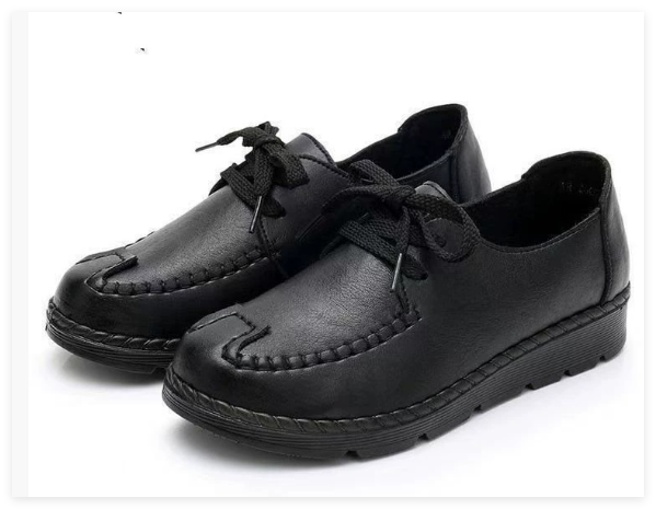 Leather Strap Shoes for Women – Soft & Slip-Resistant