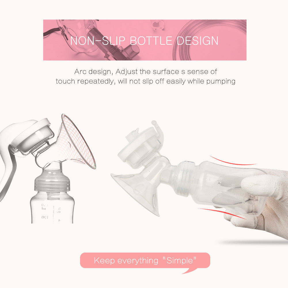 Silicone Manual Breast Pump for Pregnant Women