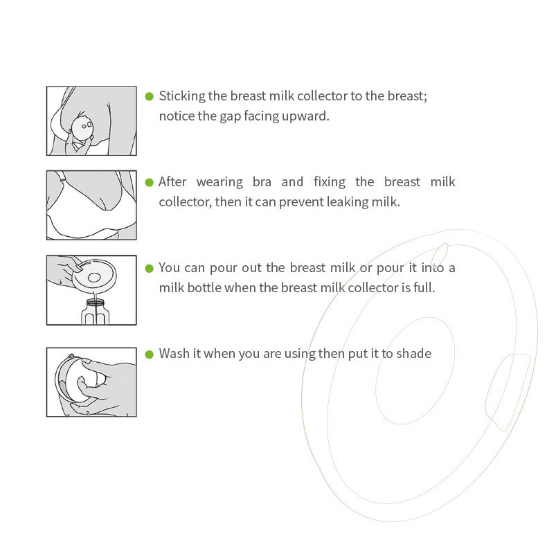 Breast Milk Collector and Nipple Protection Device