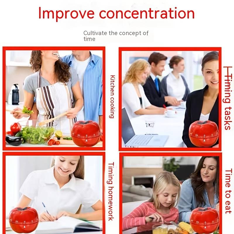 60 Minute Kitchen Timer for Cooking and Baking