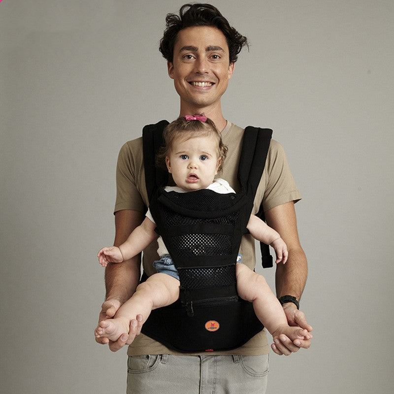 Multi-Functional Baby Waist Seat with Breathable Cotton