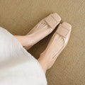 Flat Low-Cut Slip-On Shoes for Women