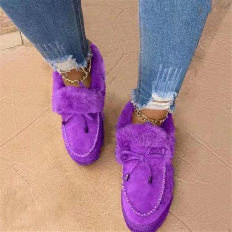 Winter Thick Sole Warm Cotton Shoes for Women