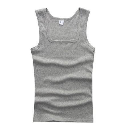Men's Casual Cotton Vest for Gym Exercise and Comfort