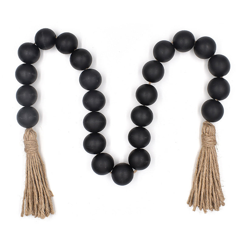 2024 New 40MM Large Bead Decor with Tassels for DIY