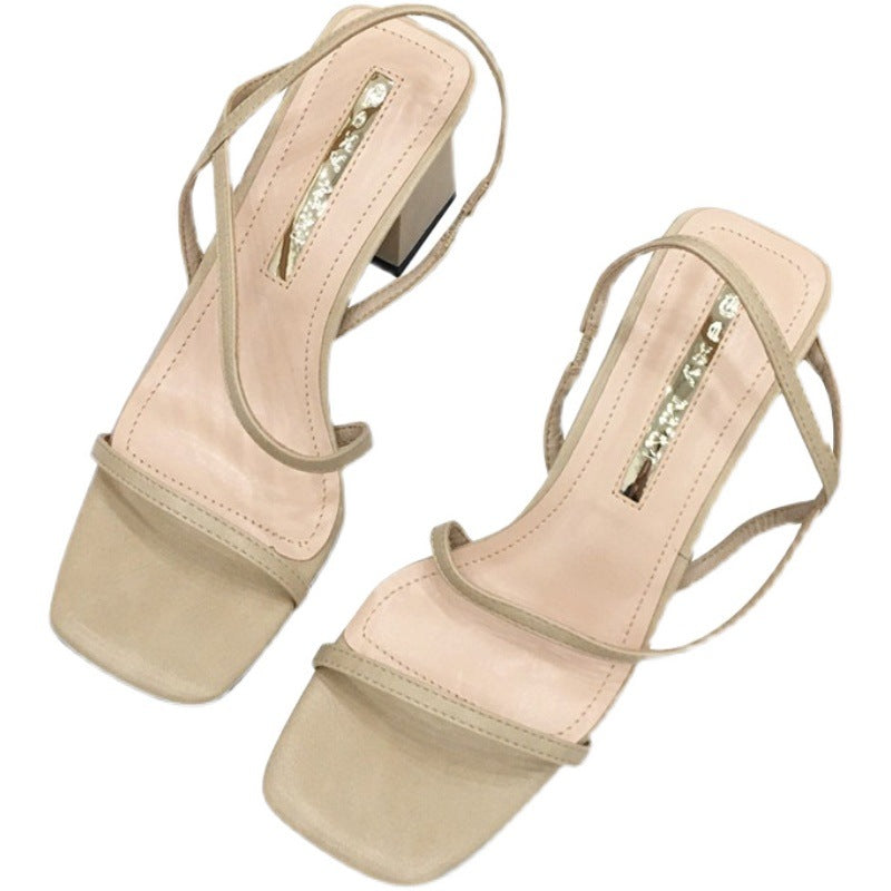 Fairy Style High Heel Roman Shoes for Women